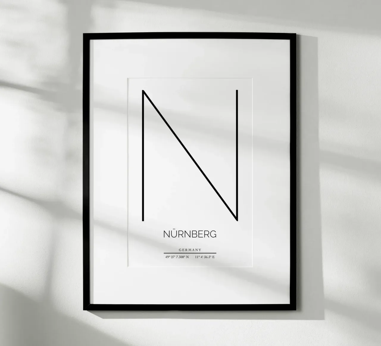 NÜRNBERG -  white carta hahnemühle da CityLights
