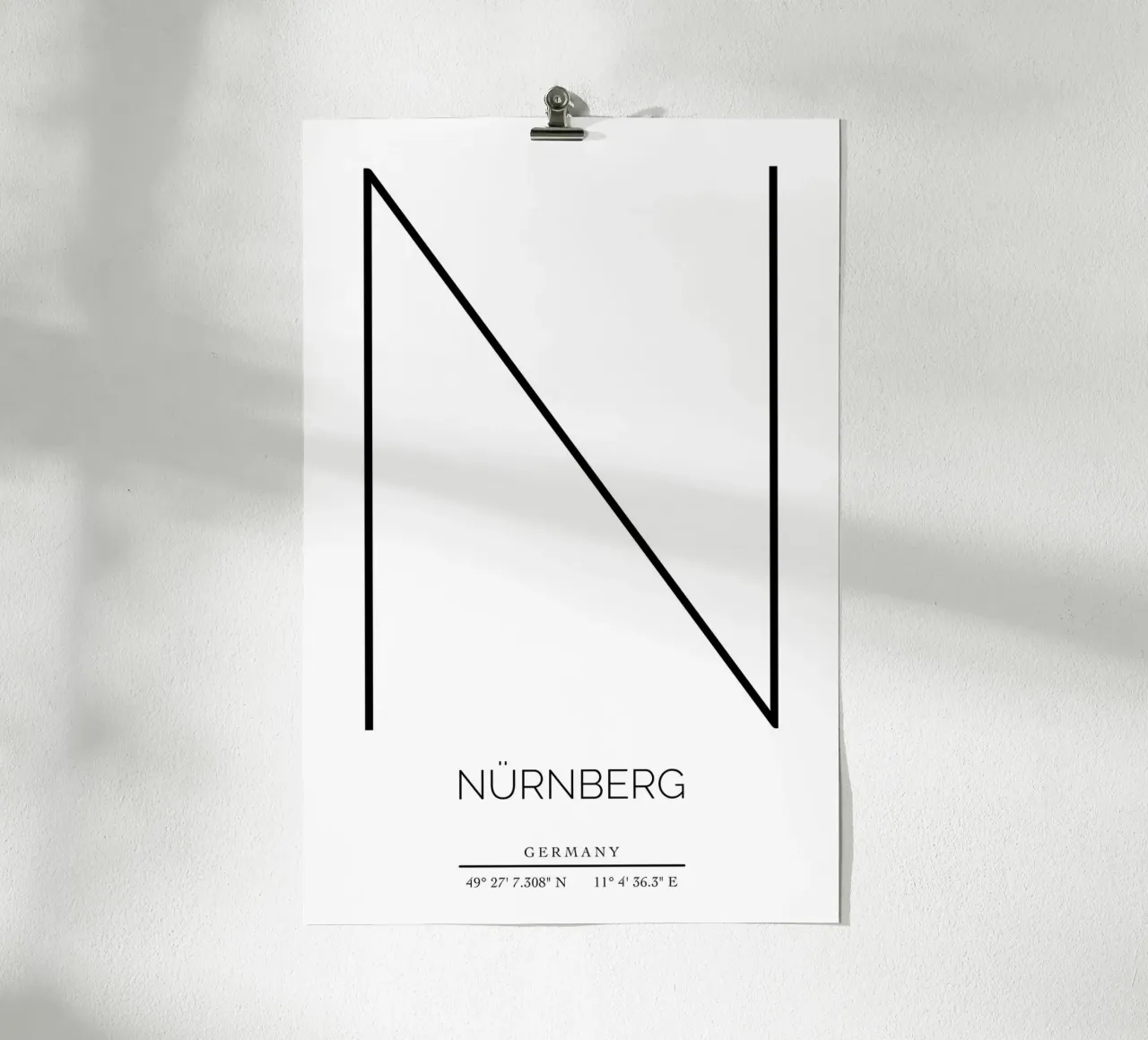 NÜRNBERG -  white carta hahnemühle da CityLights