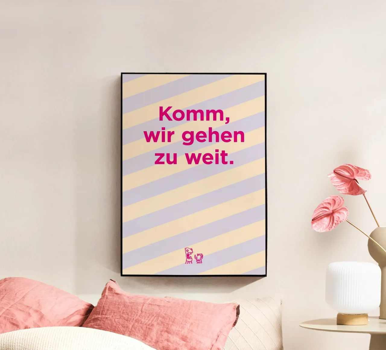 Komm, wir gehen zu weit. plexiglass da Art Fart