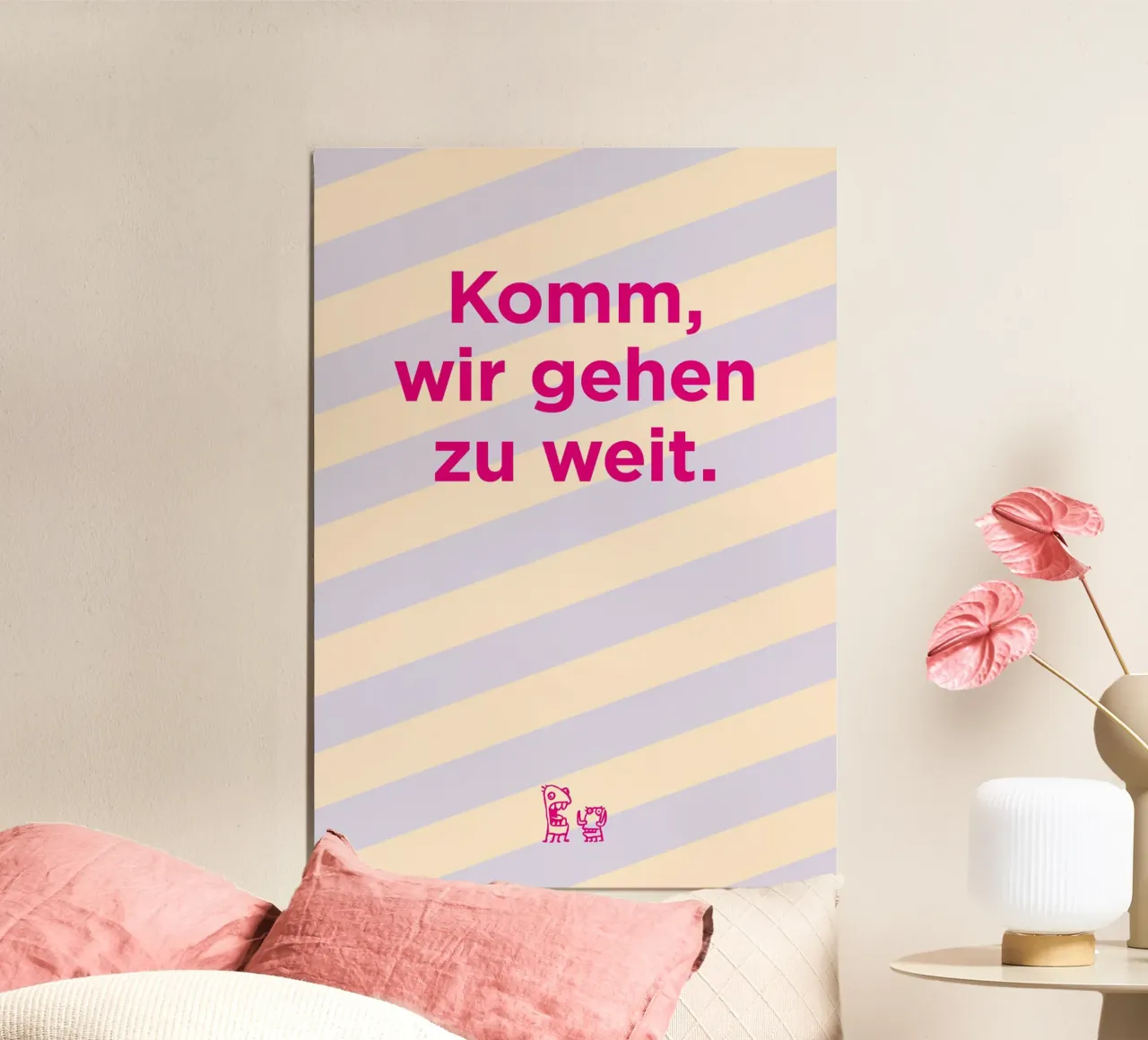 Komm, wir gehen zu weit. carta hahnemühle da Art Fart