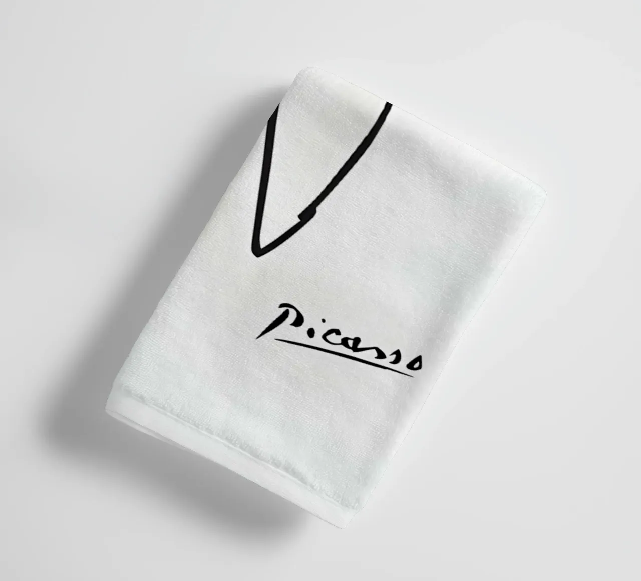 Picasso Penguin Sketch towel by Mrs.Allen