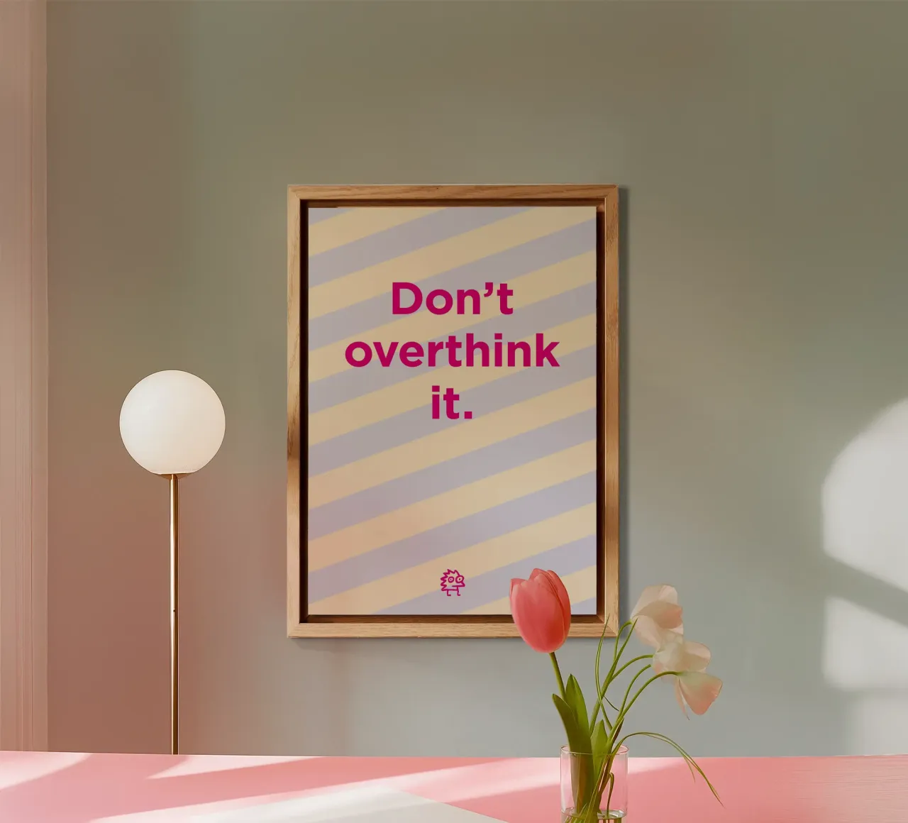 Don’t overthink it. alluminio dibond da Art Fart