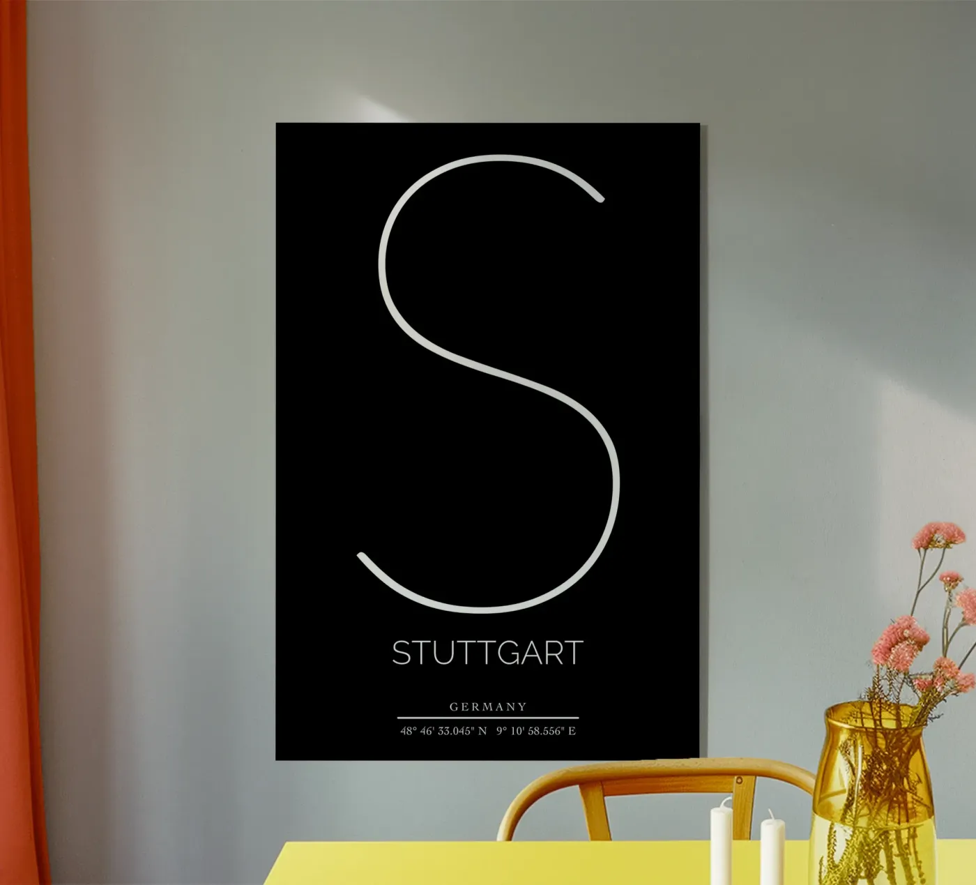 STUTTGART - black acryl van CityLights