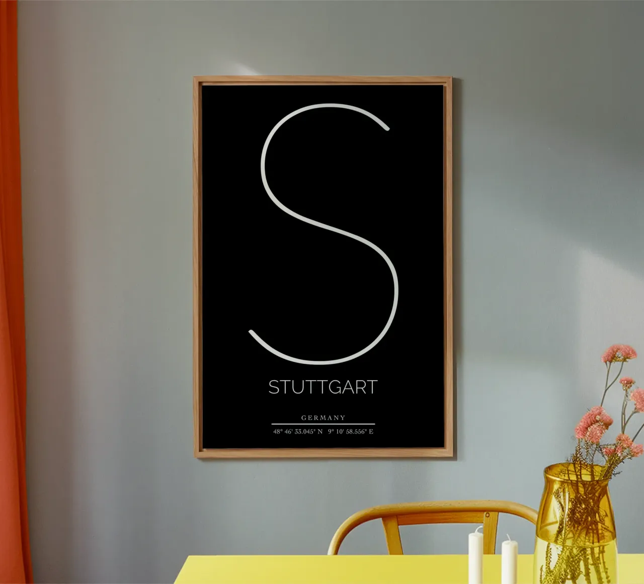 STUTTGART -  black alluminio dibond da CityLights