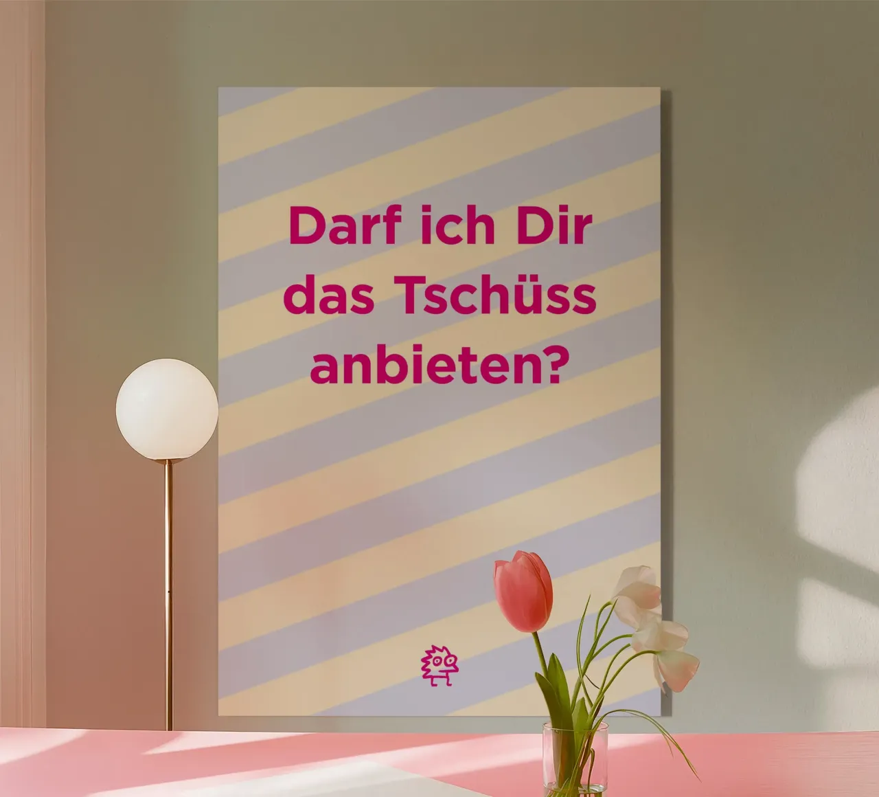 Das Tschüss plexiglass da Art Fart