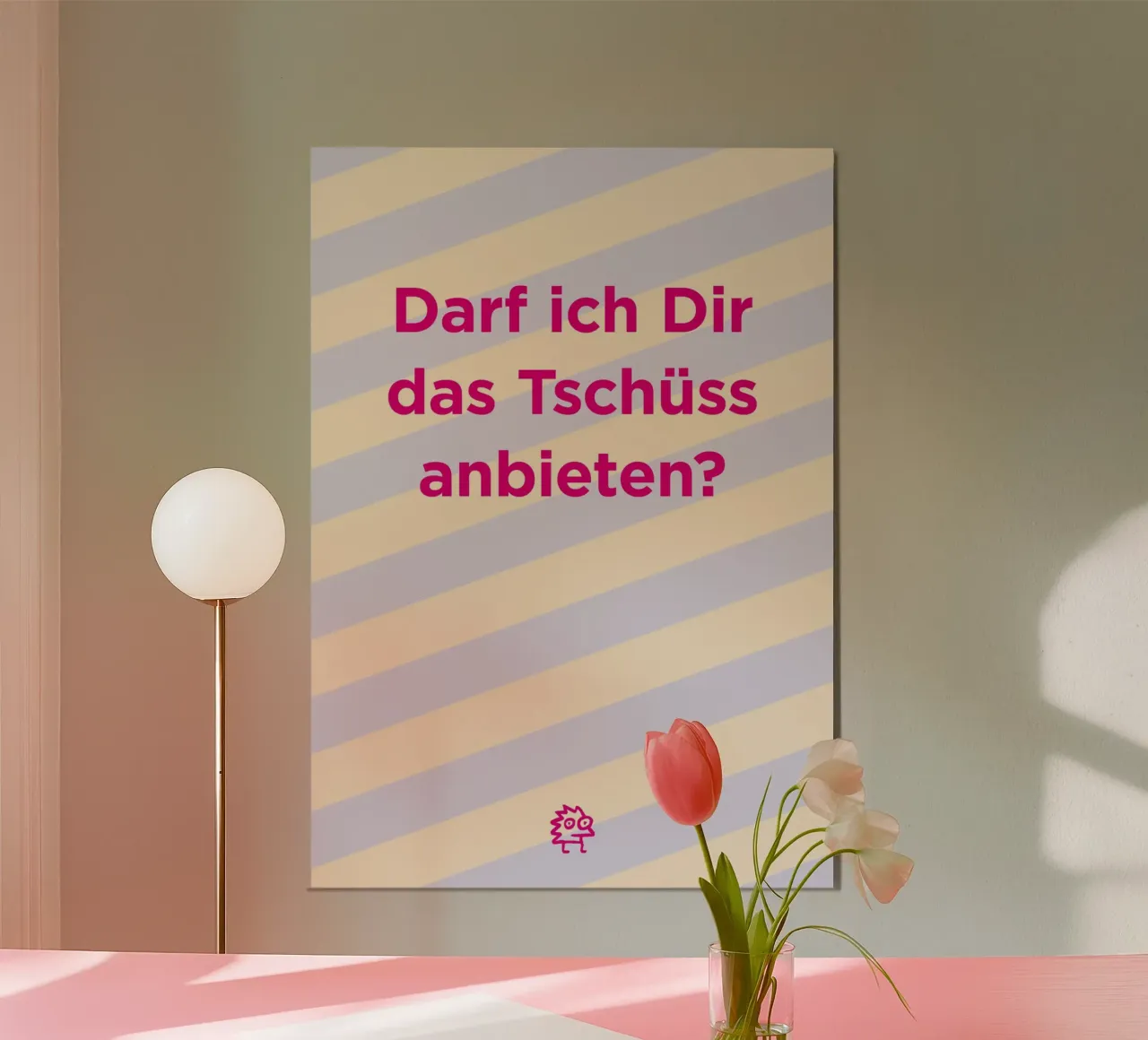 Das Tschüss alluminio dibond da Art Fart