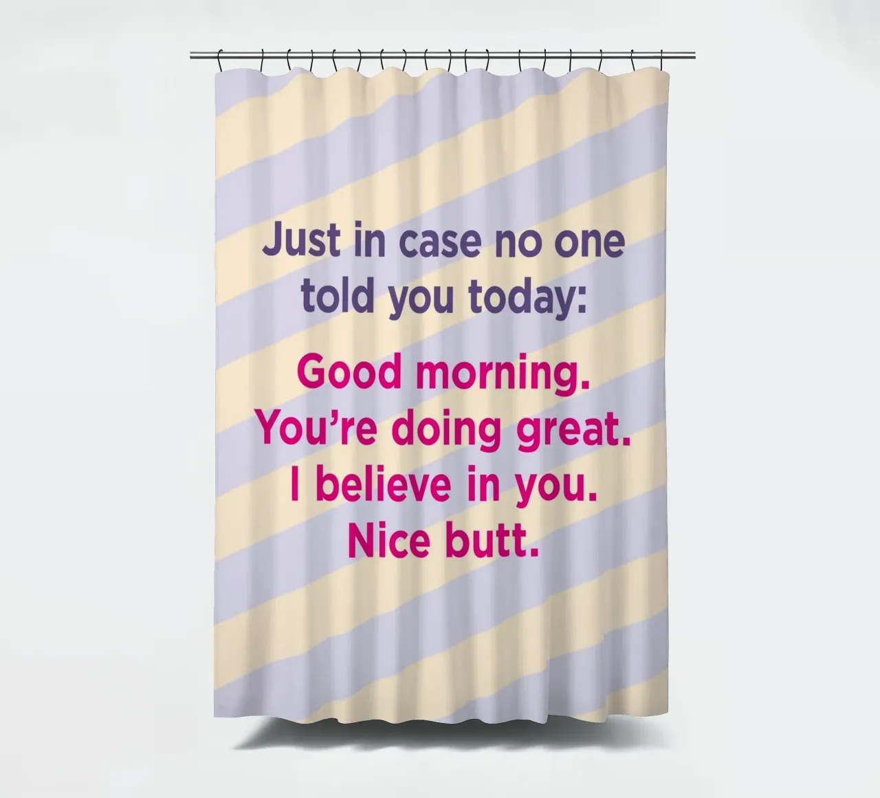 Nice butt. Duschvorhang von Art Fart