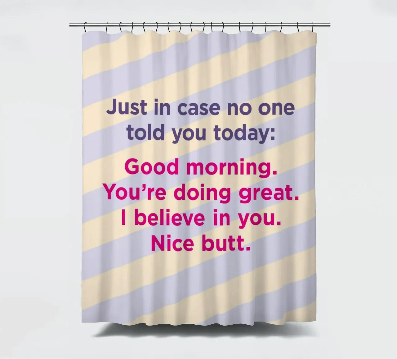 Nice butt. Duschvorhang von Art Fart