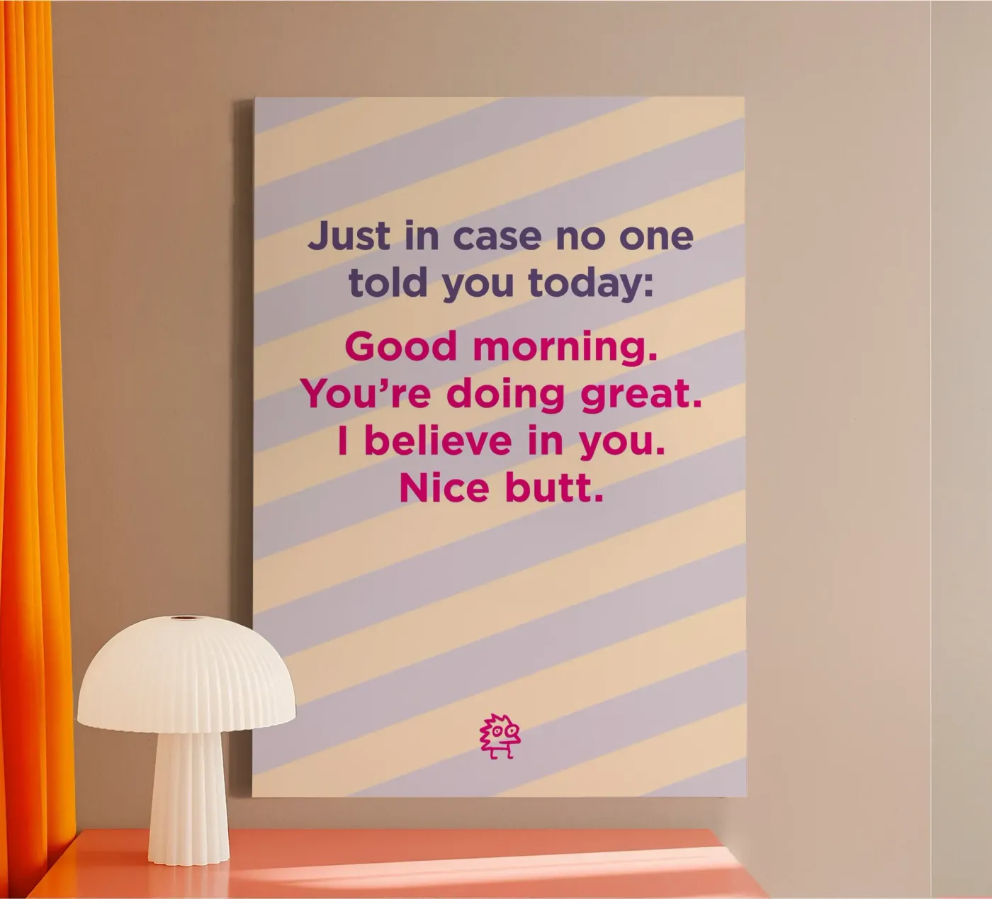 Nice butt. canvas van Art Fart