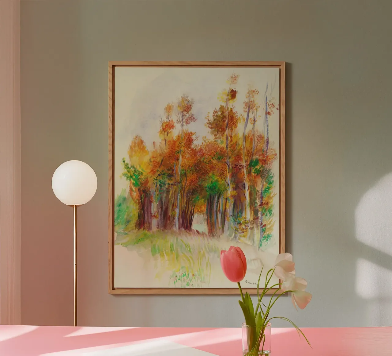Grove of Trees alluminio dibond da vintageshop