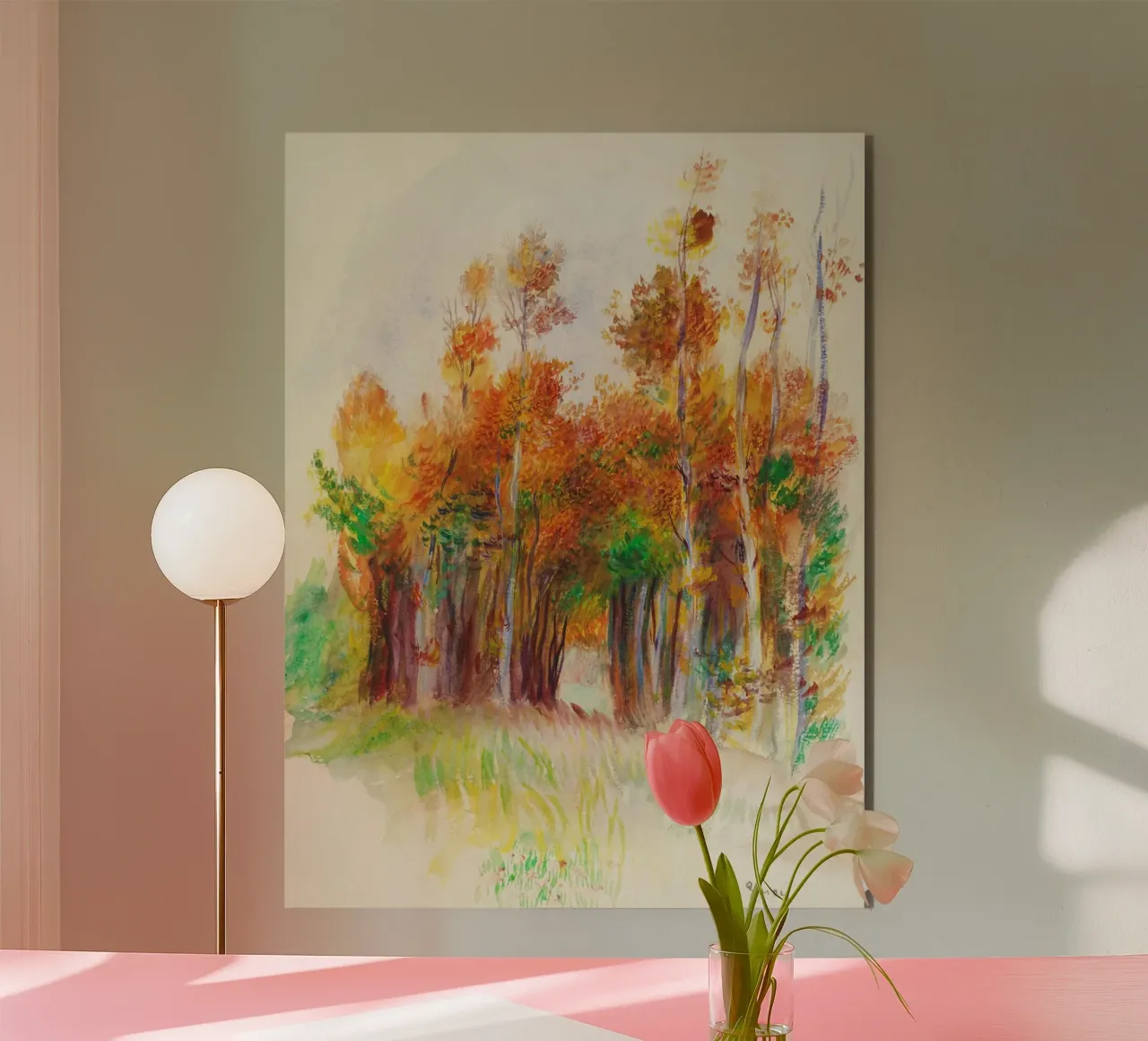 Grove of Trees alluminio dibond da vintageshop