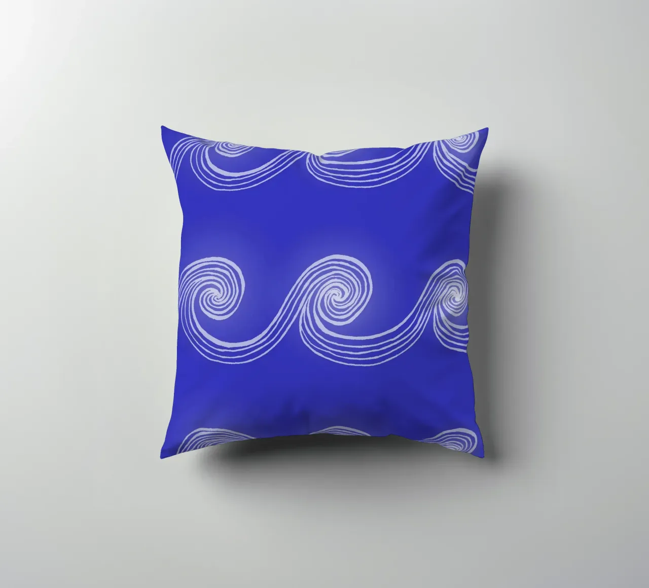 Amare Mare - Waves cuscino da PaperLine Art
