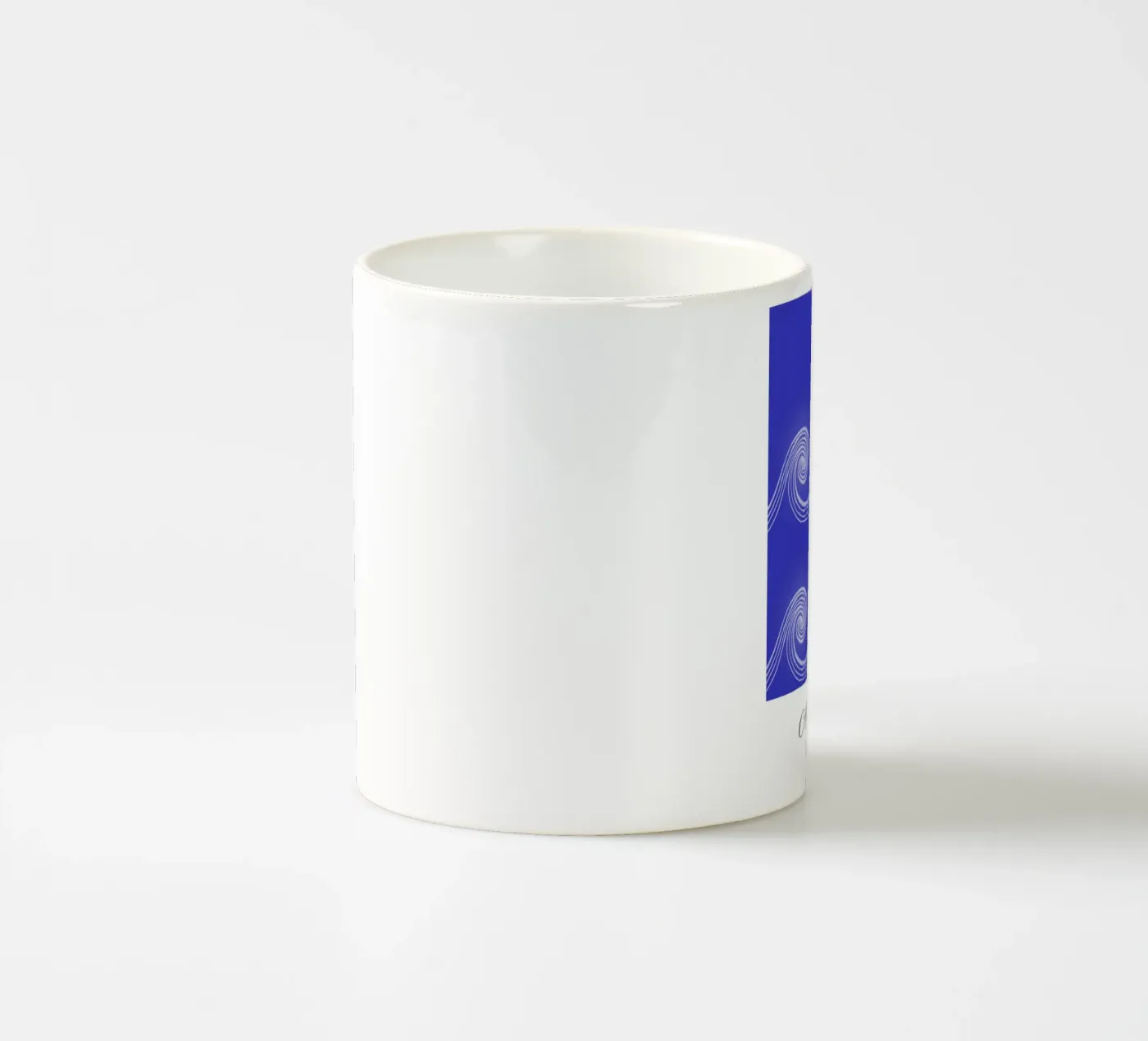 Amare Mare - Waves tazza in ceramica da PaperLine Art