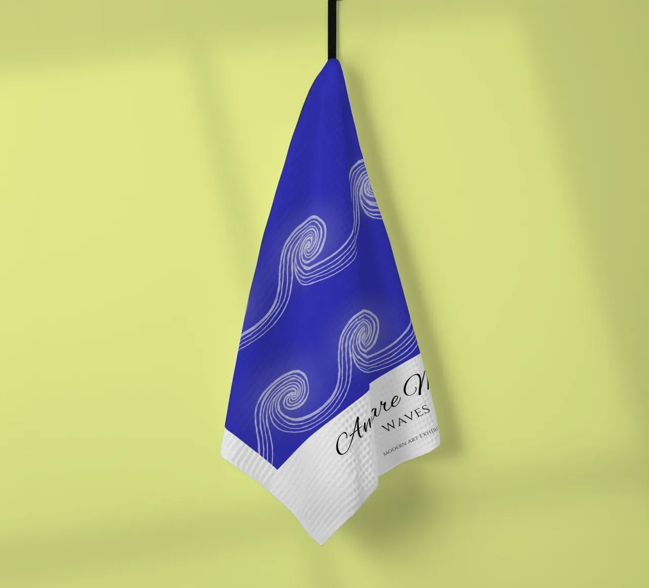 Amare Mare - Waves canovaccio da cucina da PaperLine Art