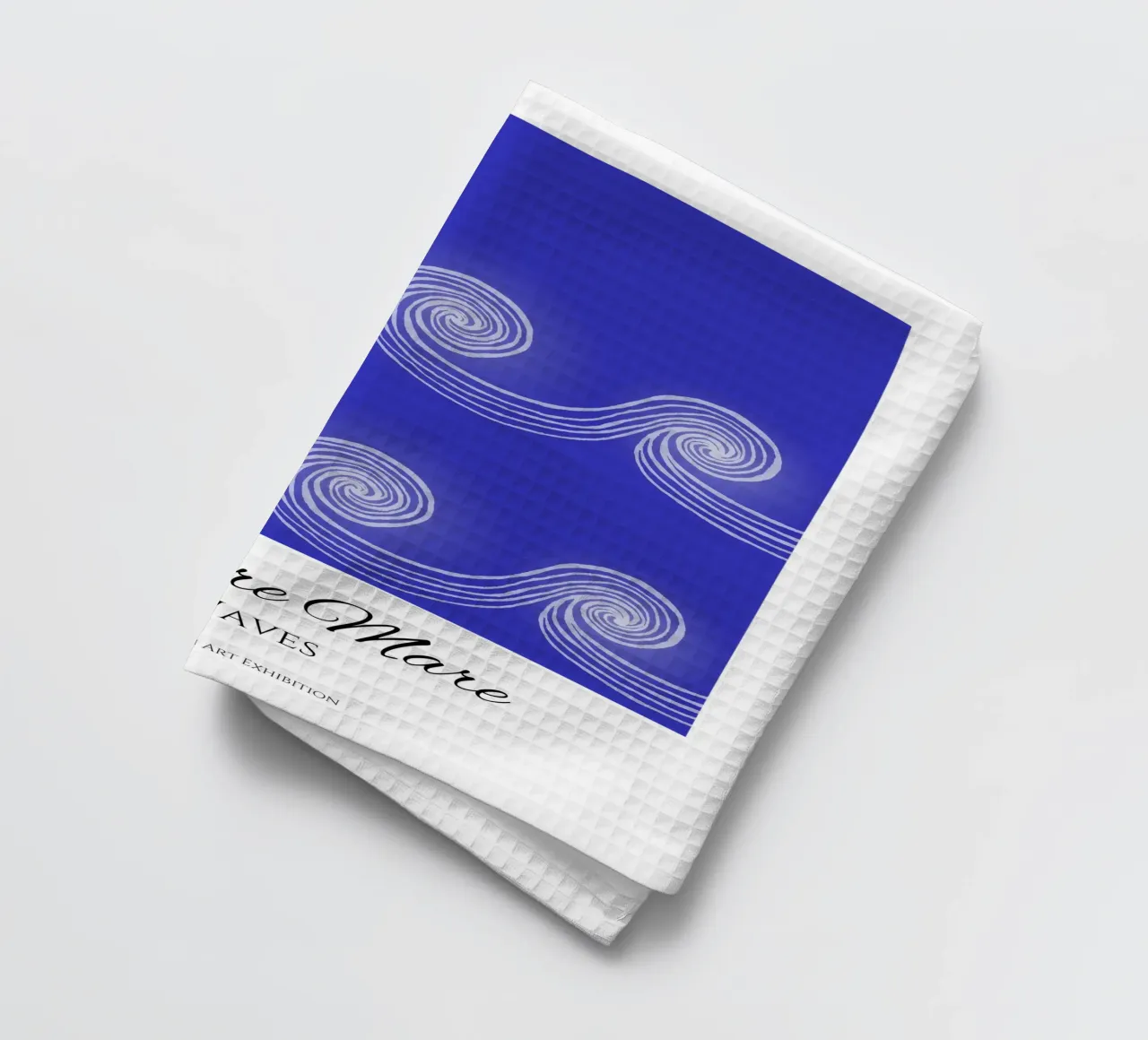 Amare Mare - Waves canovaccio da cucina da PaperLine Art