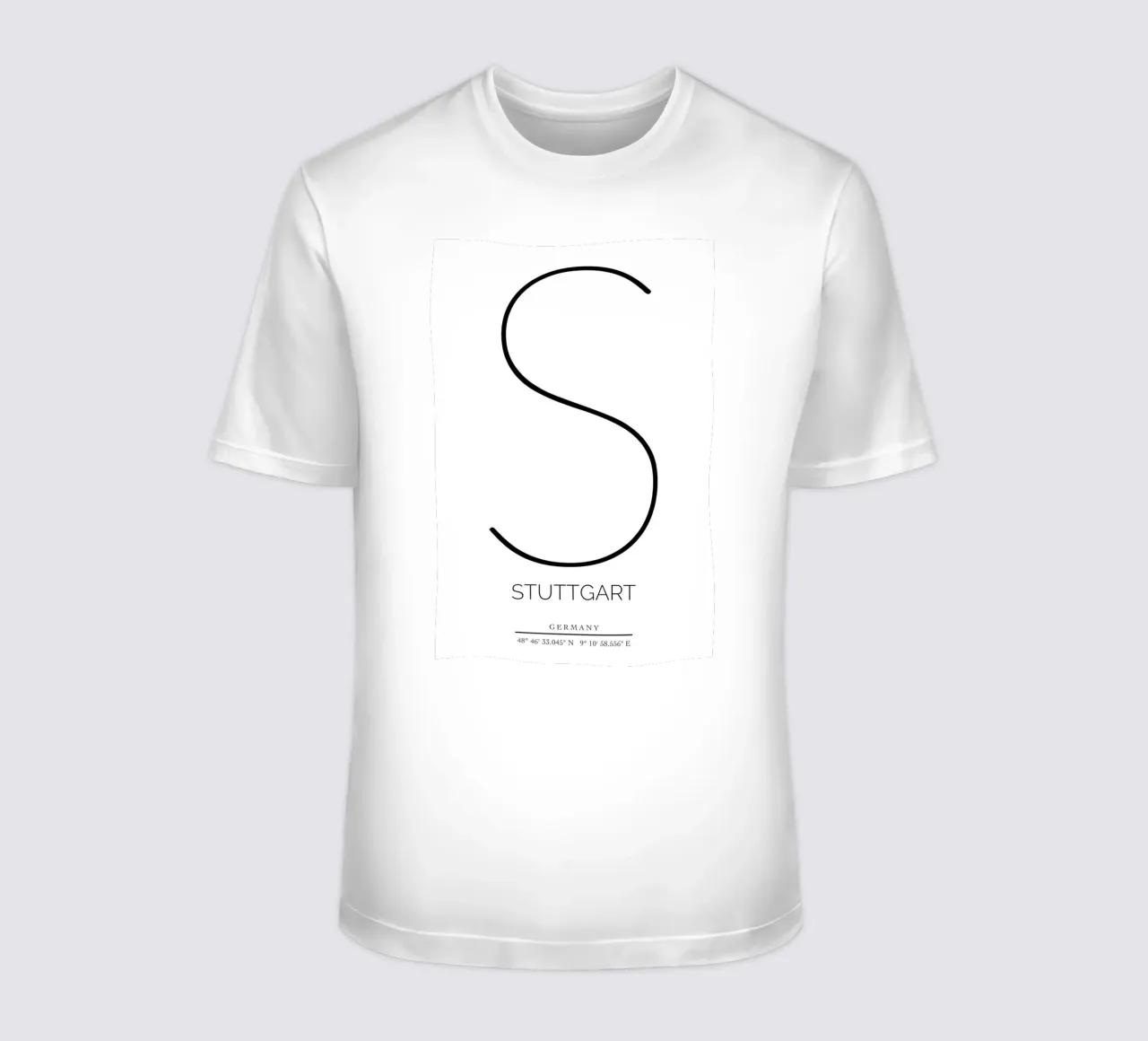 STUTTGART -  white t-shirt da CityLights