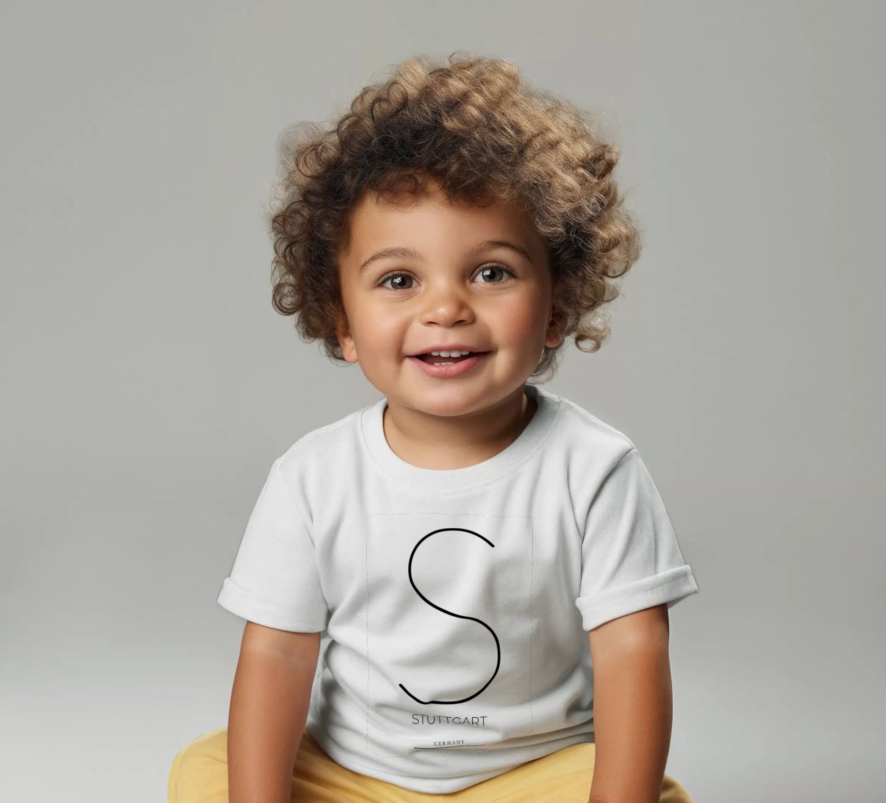STUTTGART -  white Baby T-Shirt von CityLights