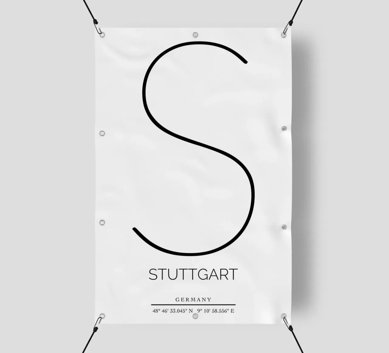 STUTTGART -  white telo in pvc da CityLights