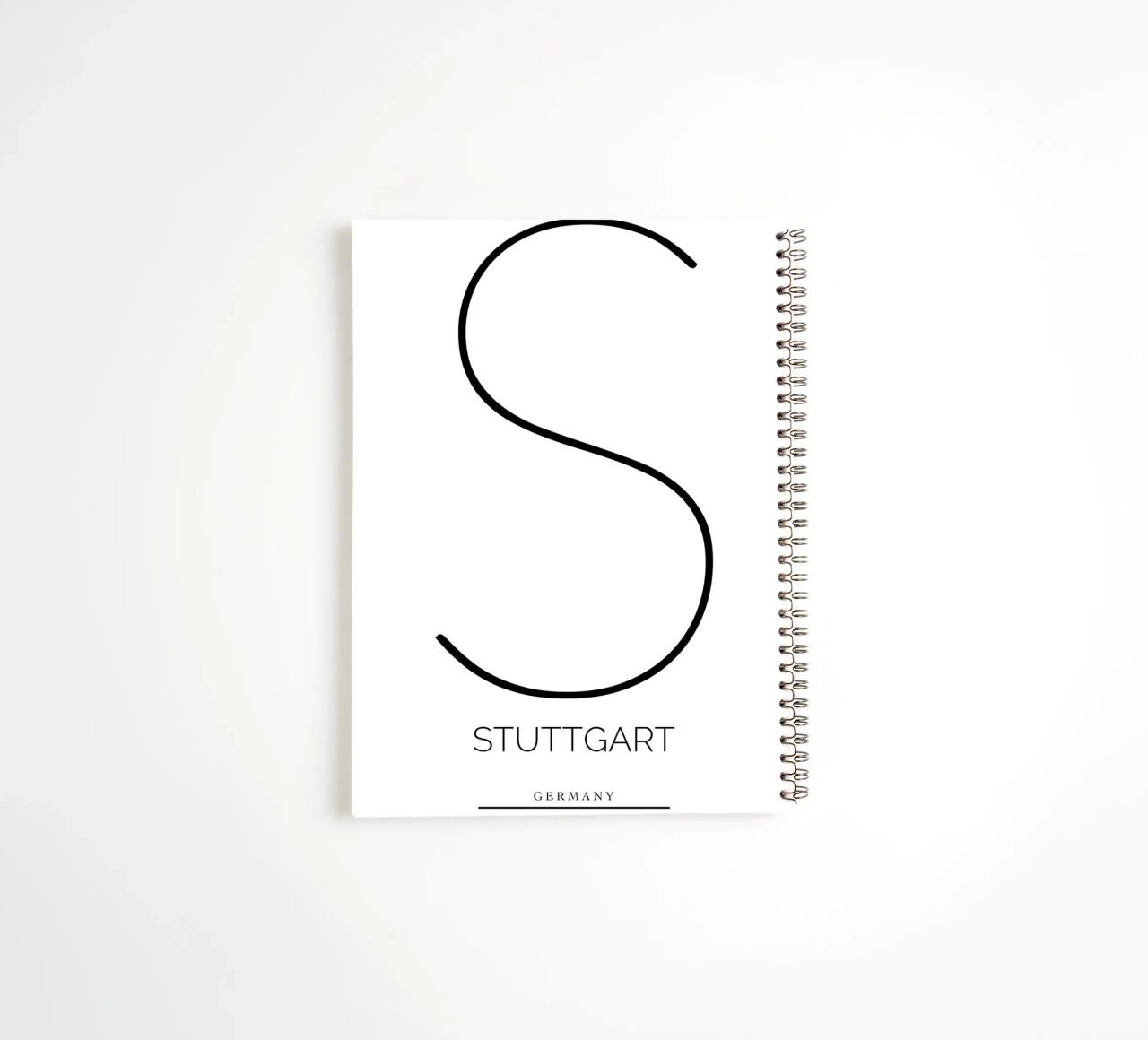 STUTTGART -  white Ringbuch von CityLights