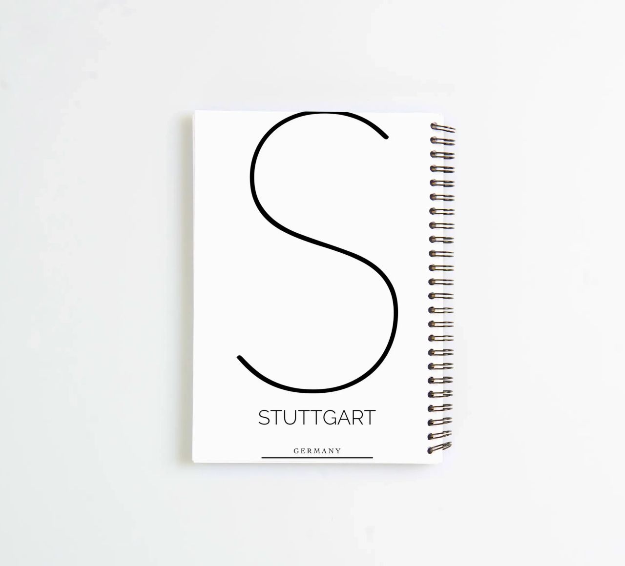 STUTTGART -  white Ringbuch von CityLights
