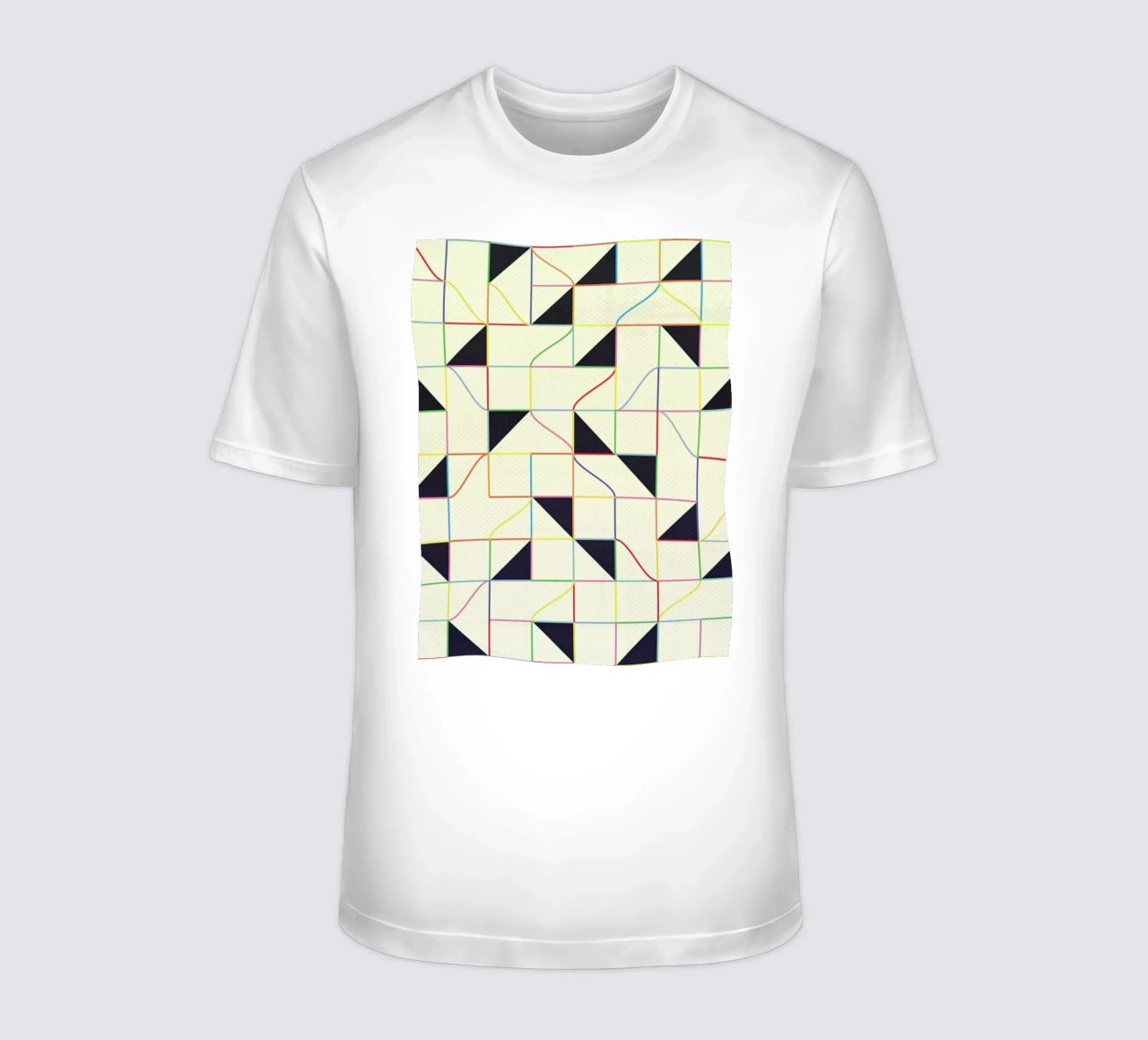 Triangles and Squares II t-shirt da Metron