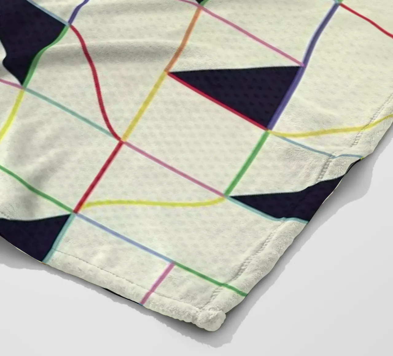 Triangles and Squares II coperta in pile da Metron