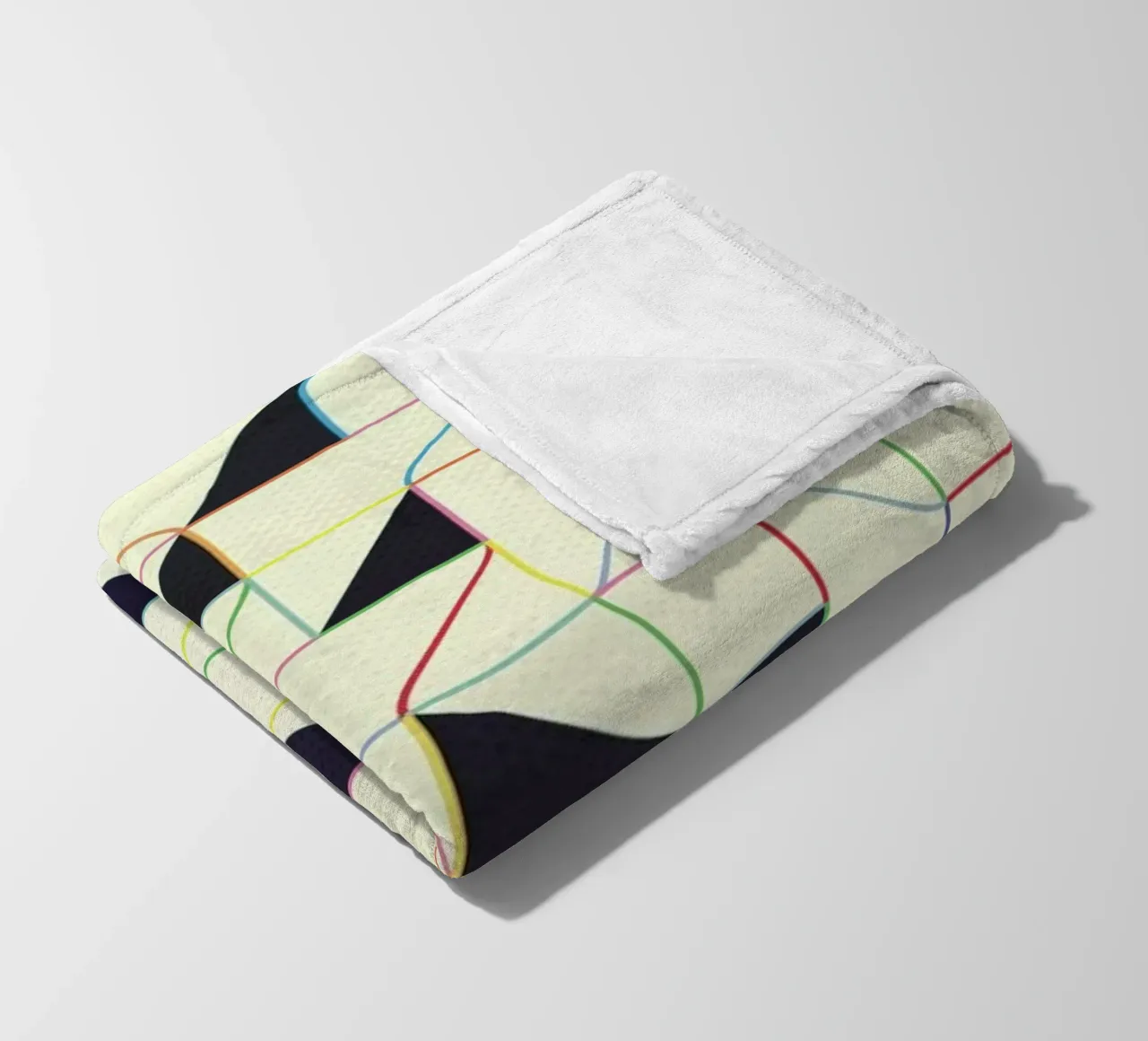 Triangles and Squares II coperta in pile da Metron