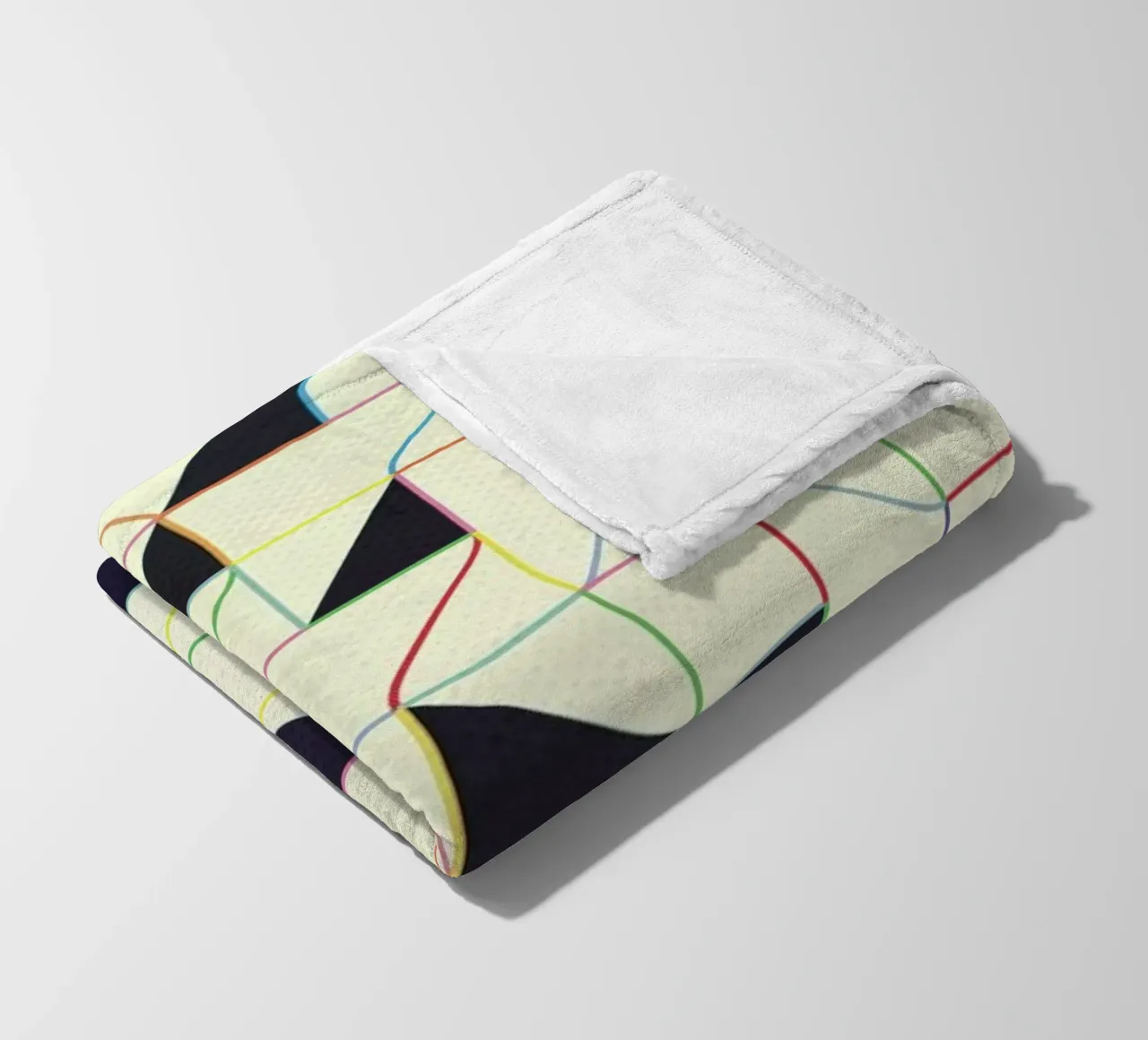 Triangles and Squares II coperta in pile da Metron