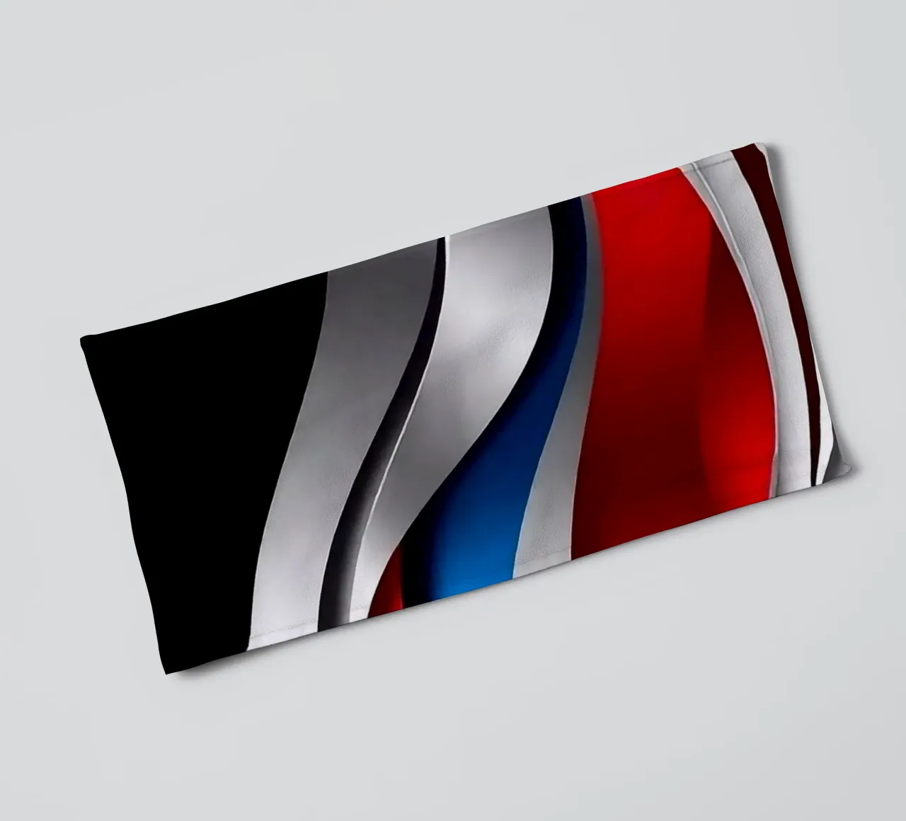 Futuristic design with waves towel by BenCoStyle