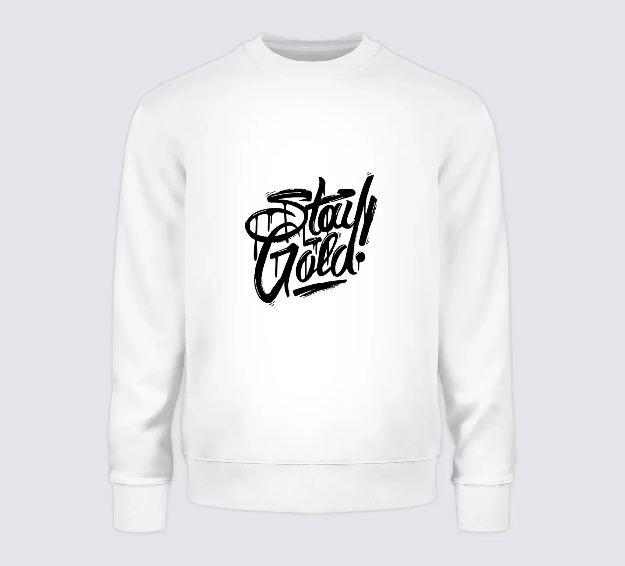 Stay Gold! sweatshirt by byh.illustration