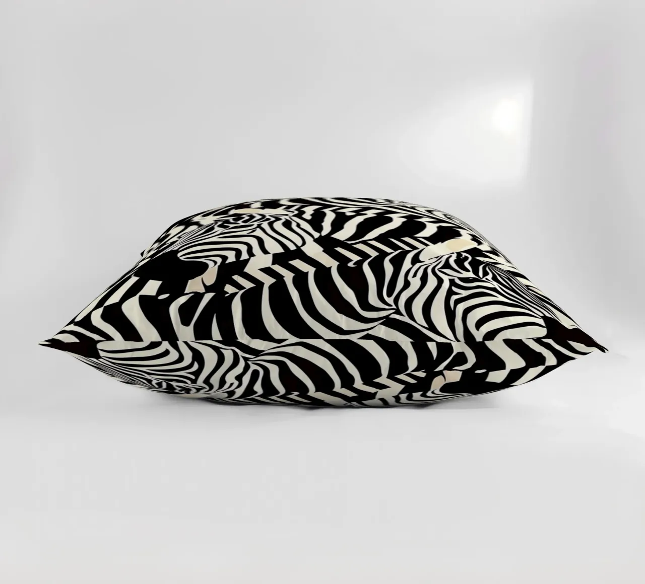 Zebra Design Muster decorative cushion by Autofocus