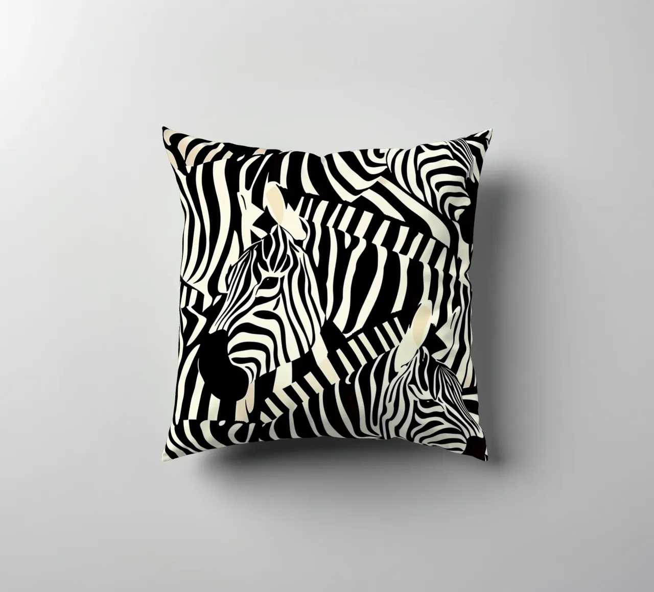 Zebra Design Muster cuscino da Autofocus
