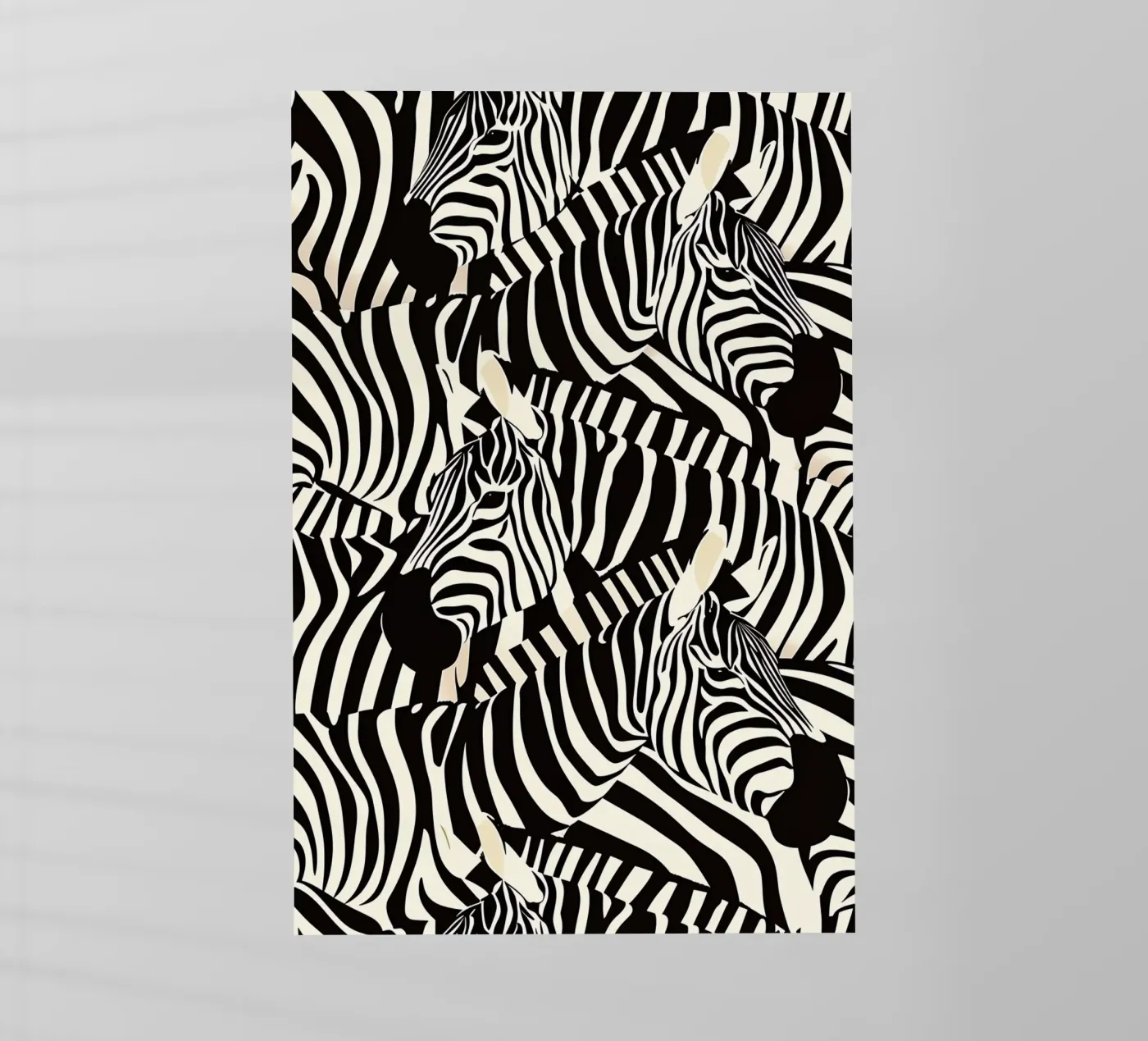 Zebra Design Muster pellicola backlit da Autofocus