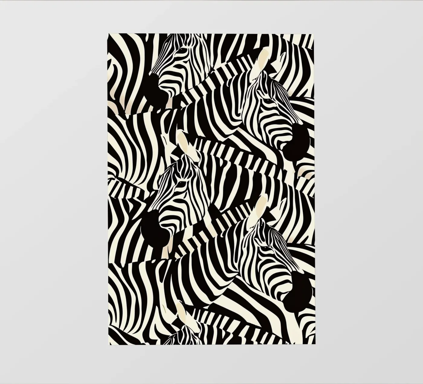 Zebra Design Muster pellicola backlit da Autofocus