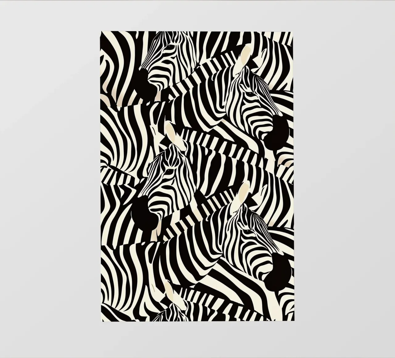 Zebra Design Muster telo in pvc da Autofocus