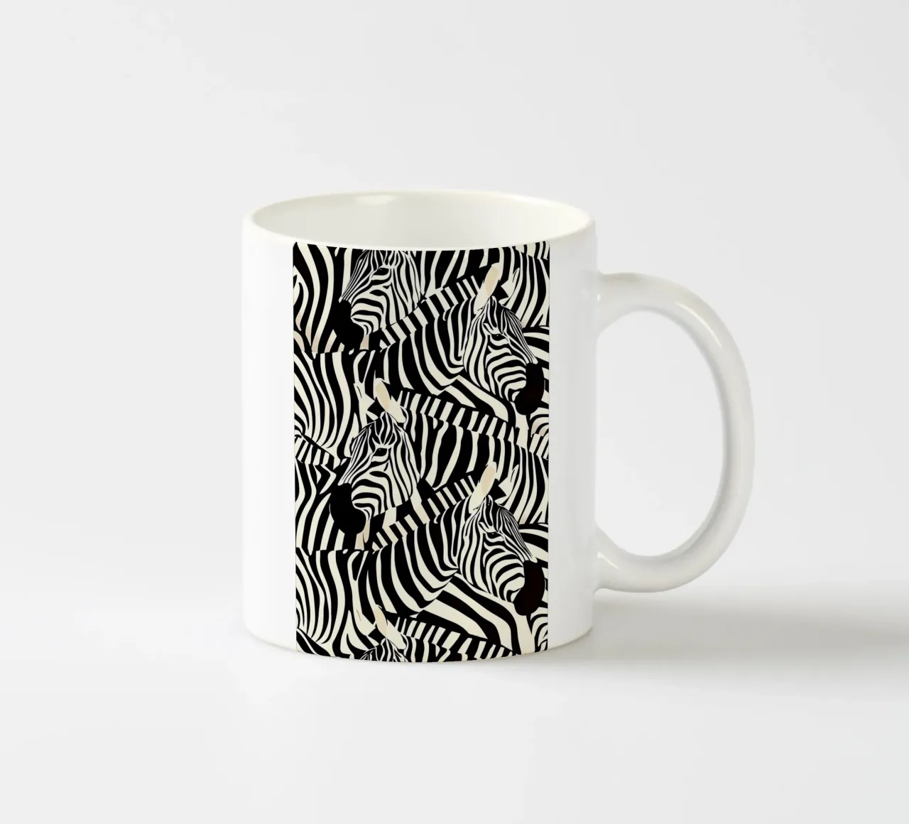 Zebra Design Muster mug en céramique de Autofocus