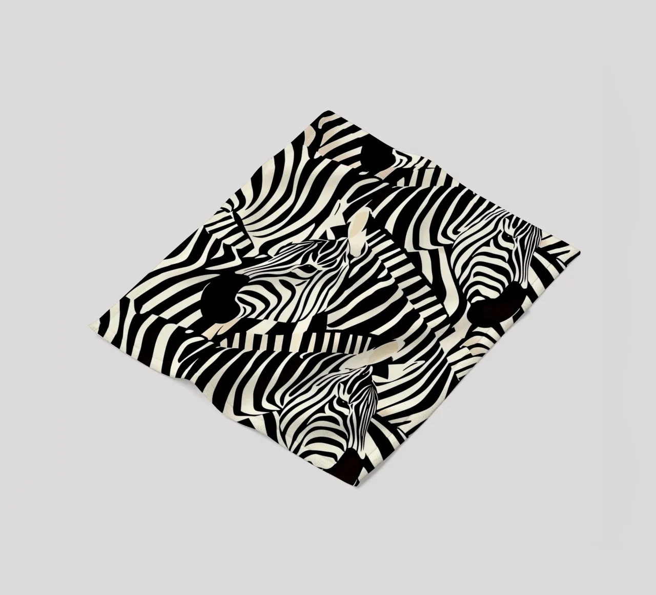 Zebra Design Muster coperta in pile da Autofocus