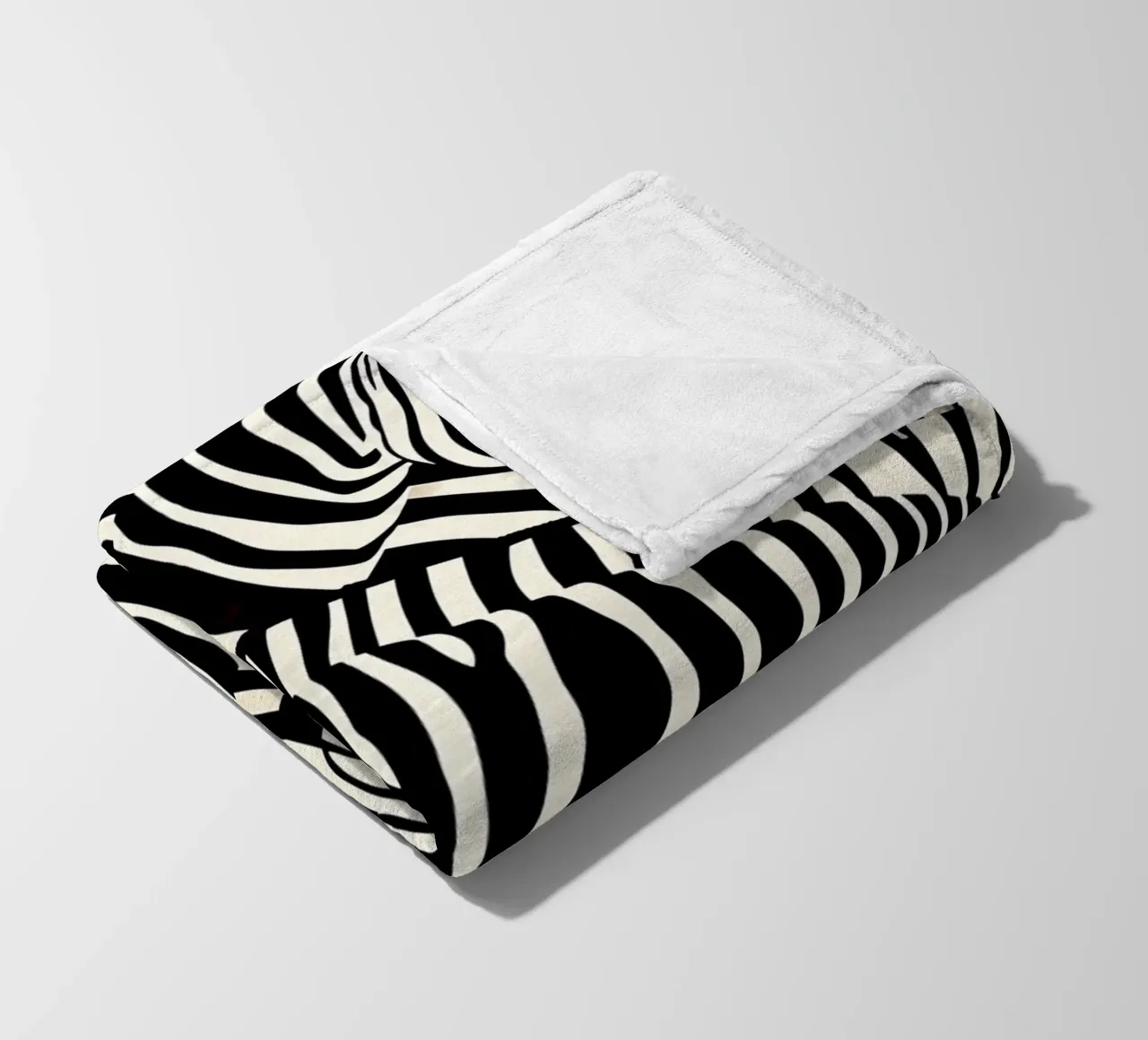 Zebra Design Muster coperta in pile da Autofocus