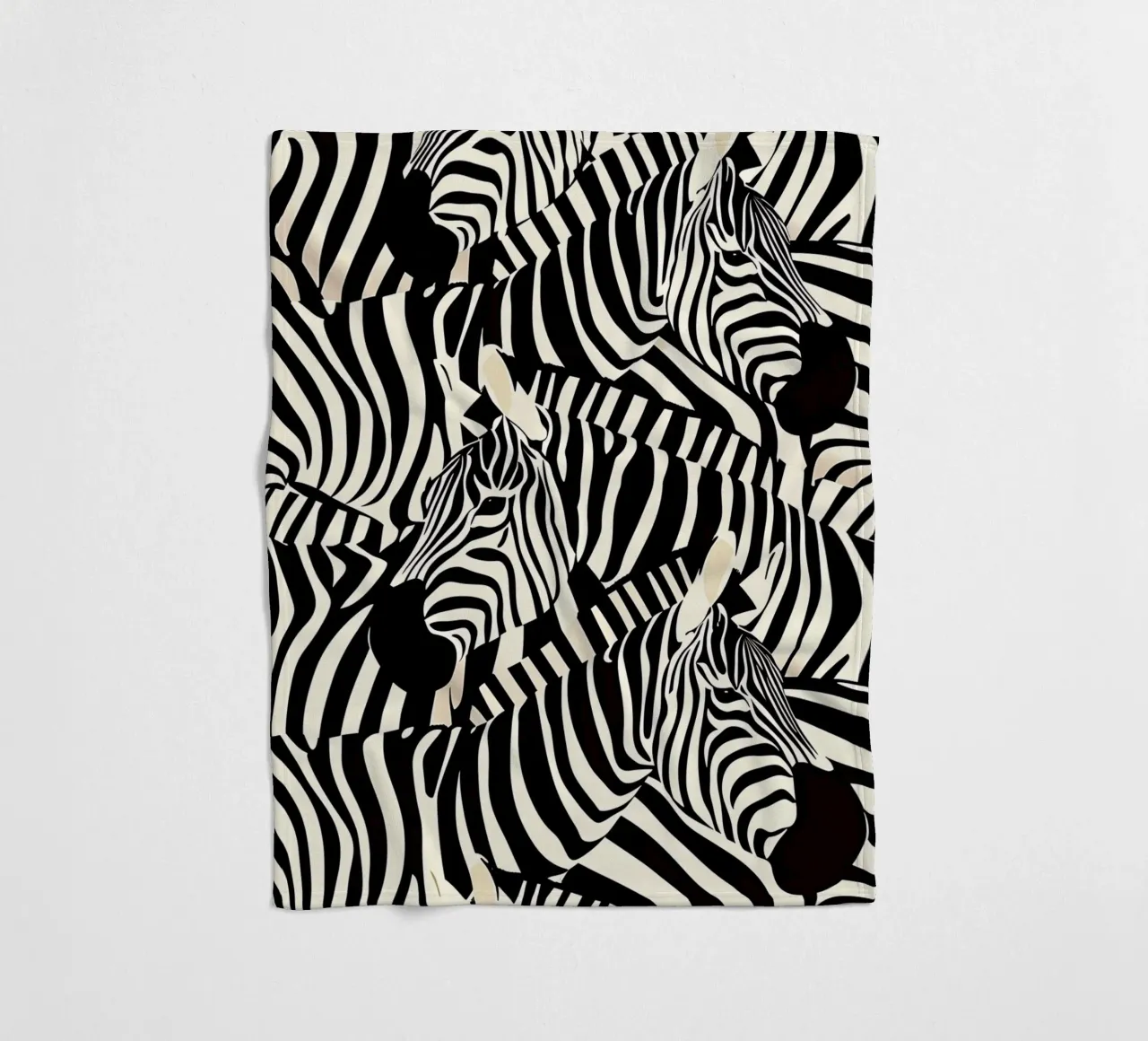 Zebra Design Muster coperta in pile da Autofocus