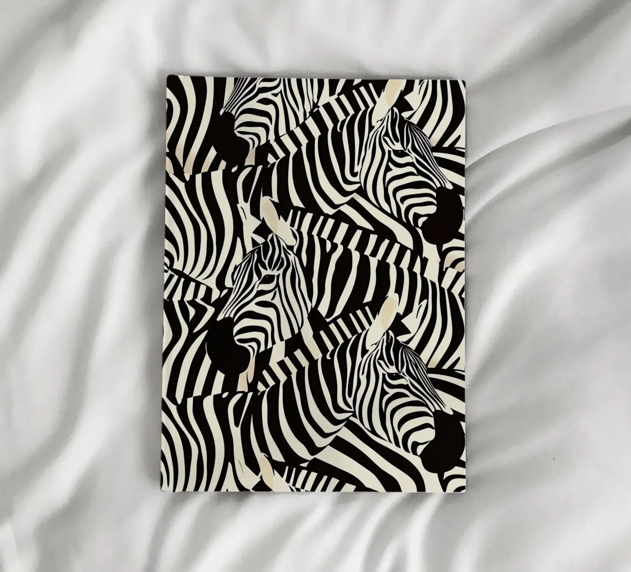 Zebra Ontwerp Muster notitieboek van Autofocus