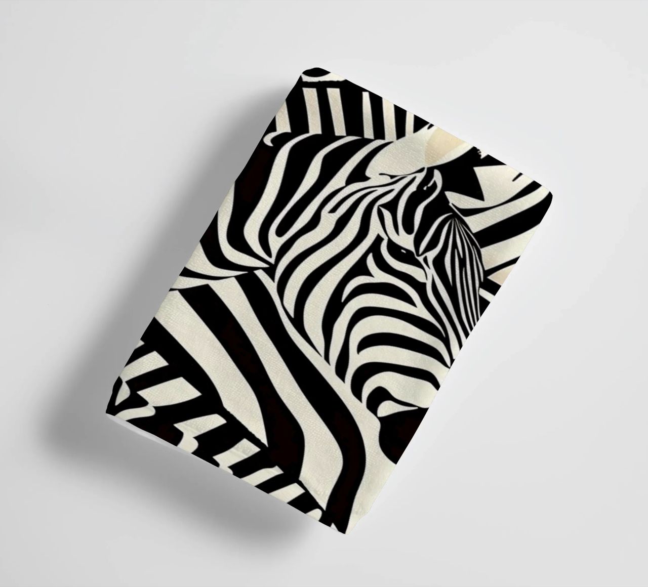 Zebra Design Muster serviette de bain de Autofocus