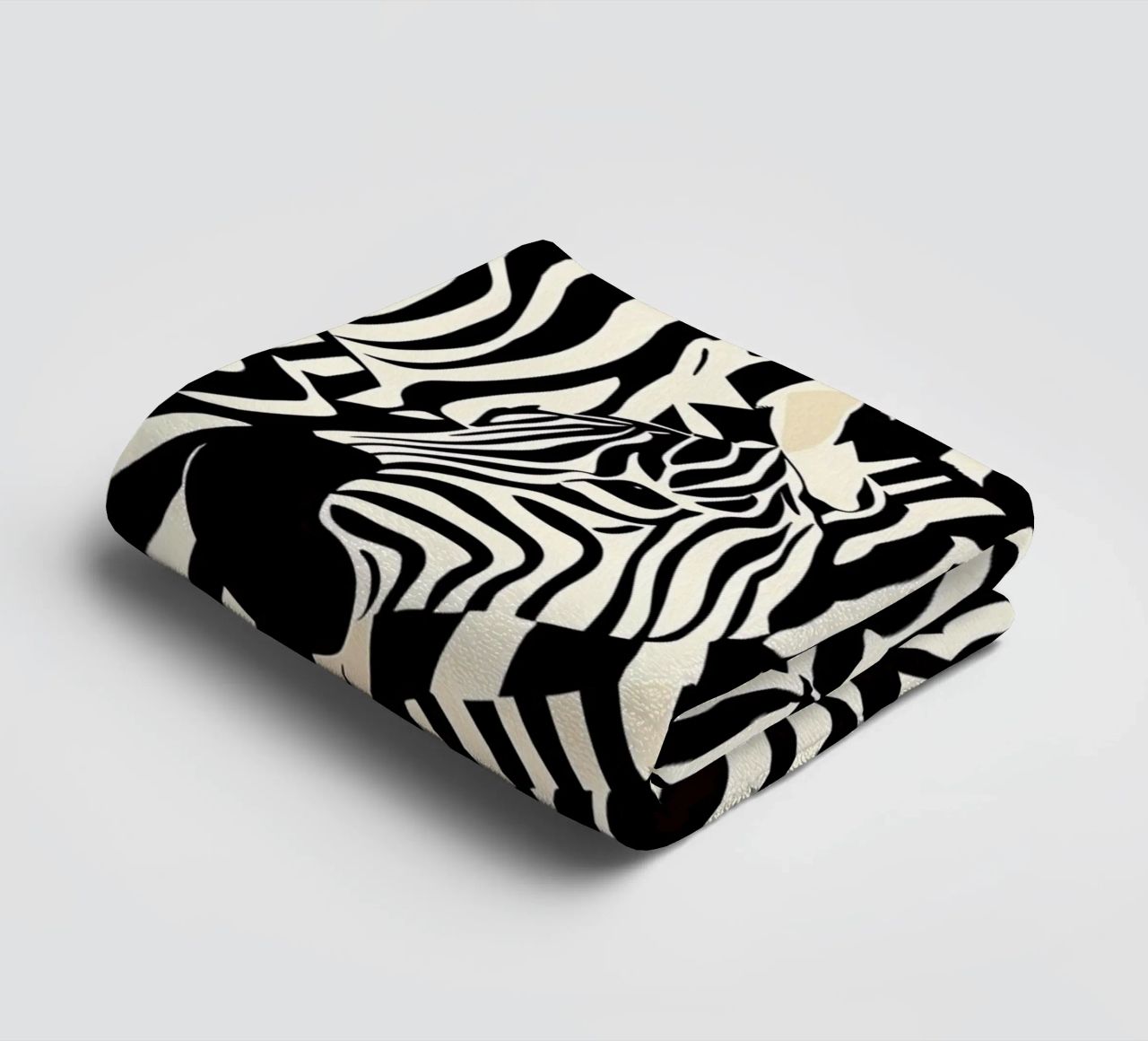 Zebra Design Muster serviette de bain de Autofocus