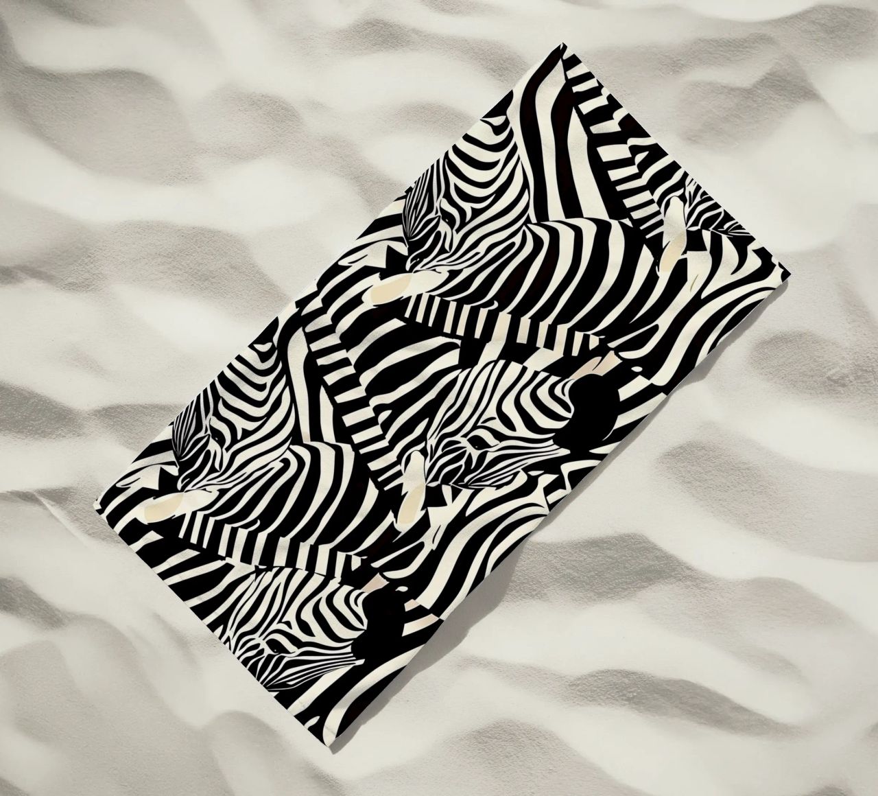 Zebra Design Muster telo mare da Autofocus