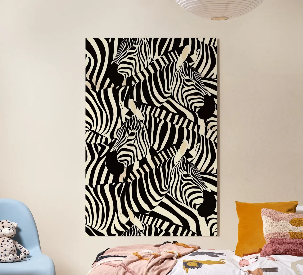 Zebra Design Muster plexiglass da Autofocus