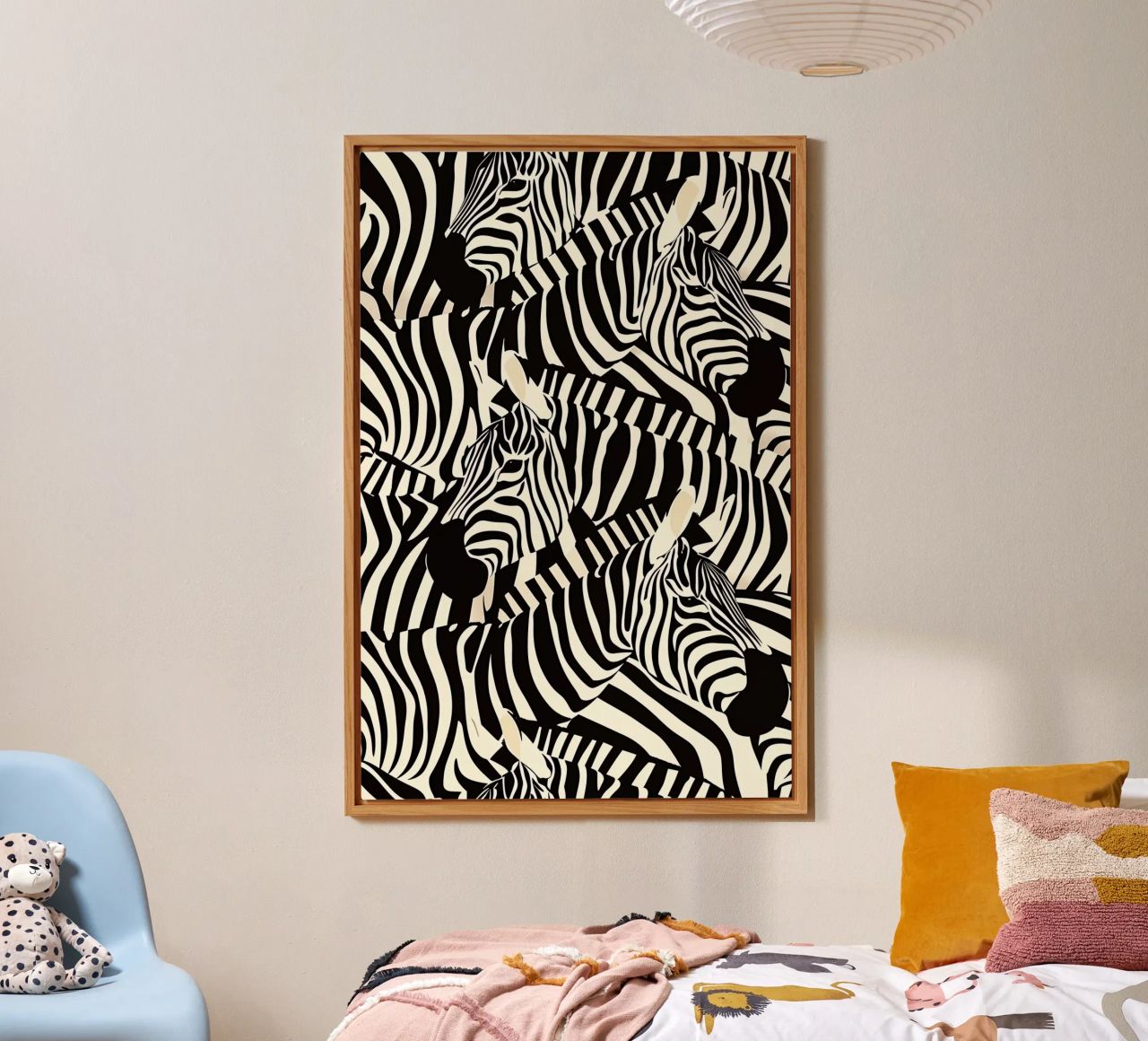 Zebra Design Muster alluminio dibond da Autofocus