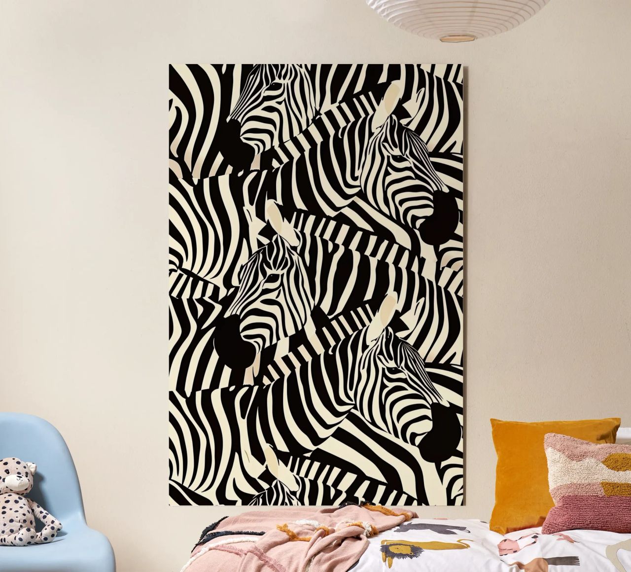 Zebra Design Muster alluminio dibond da Autofocus