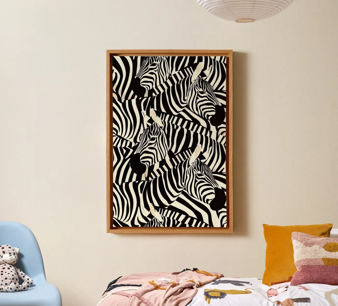 Zebra Design Muster tela da Autofocus