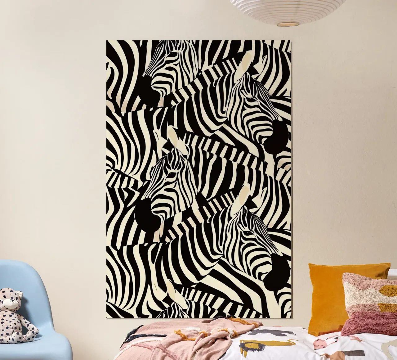 Zebra Design Muster poster da Autofocus