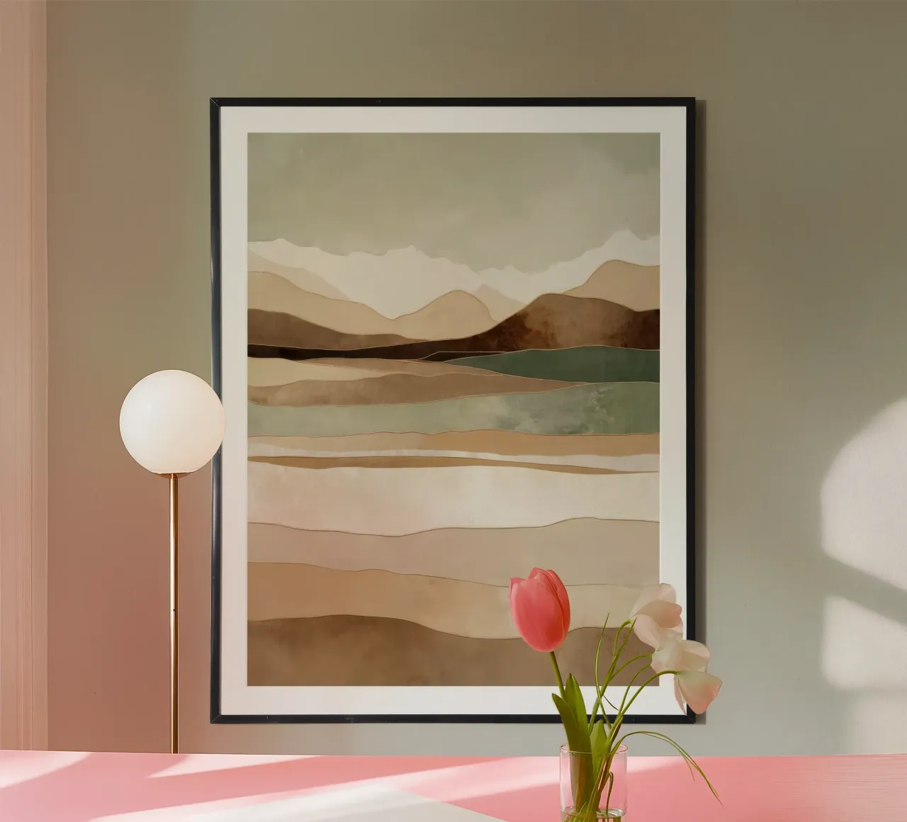 Layers of Time and Terrain hahnemühle by Alpenglow Workshop