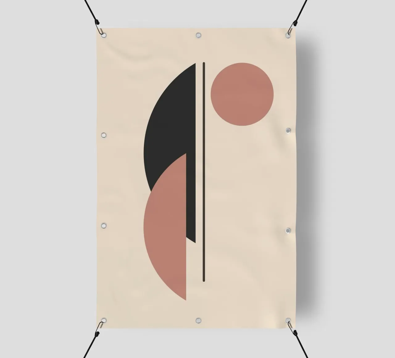 minimalist shape 01 telo in pvc da Fesi